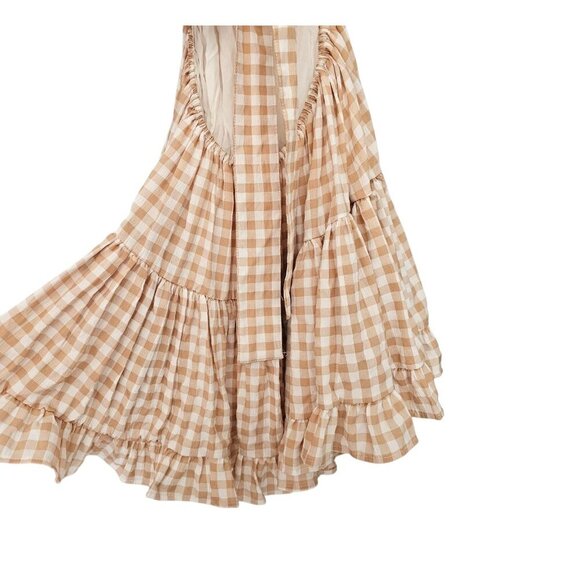 Women's - Mable Gingham Cutout Dress, Size Small - Picture 11 of 12